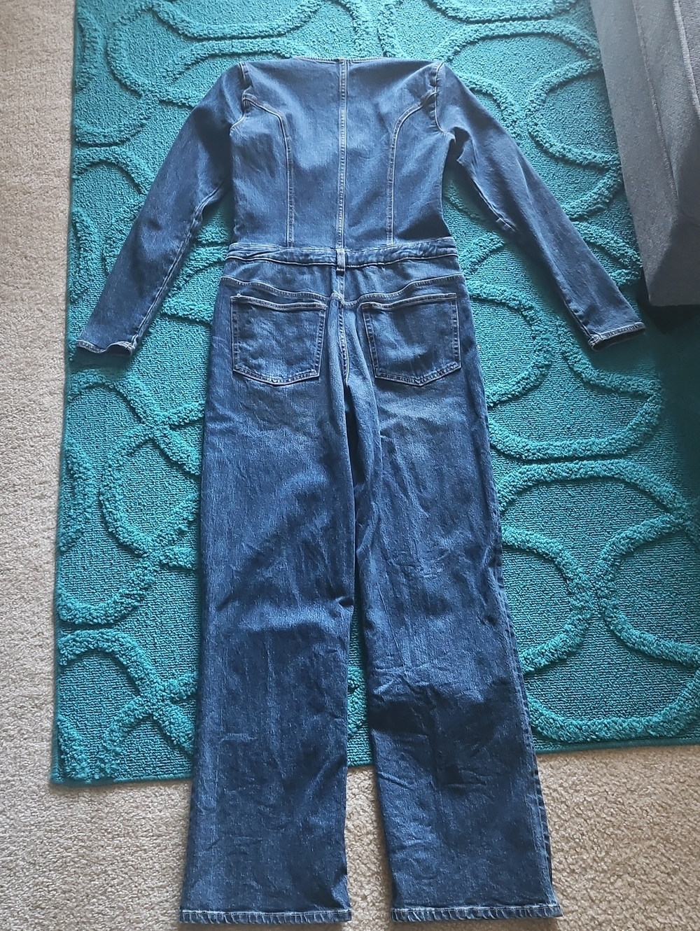 Zara Denim Jumpsiit L - Picture 10 of 13